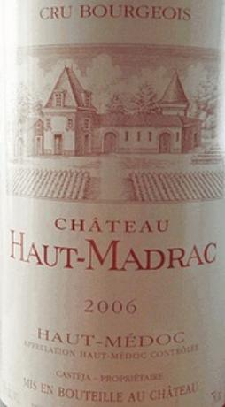 Château  Haut Madrac