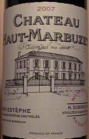Château  Haut Marbuzet