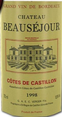 Château  Beauséjour