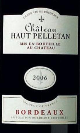 Château  Haut-Pelletan