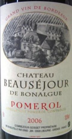 Château Beauséjour De Bonalgue