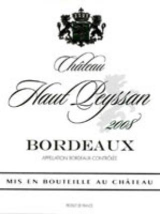 Château  Haut Peyssan