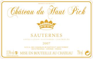 Château  Haut Pick