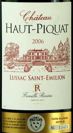 Château  Haut Piquat