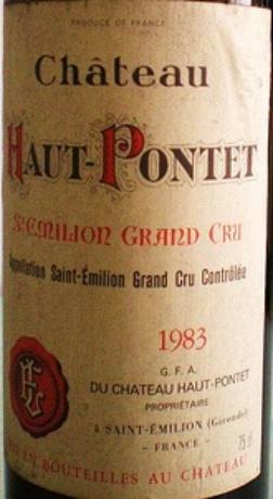 Château  Haut Pontet