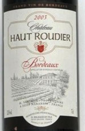 Château  Haut Roudier
