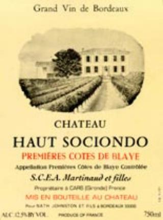 Château Haut Sociondo