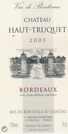 Château  Haut Truquet