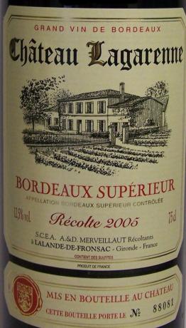 Château  Lagarenne