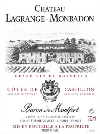 Château De Lagrange Monbadon