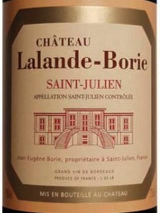 Château  Lalande Borie