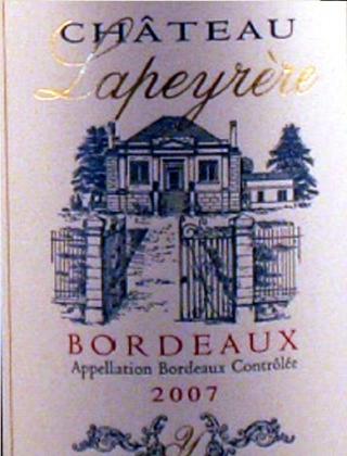 Château  Lapeyreyre