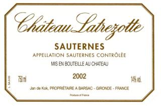 Château  Latrezotte