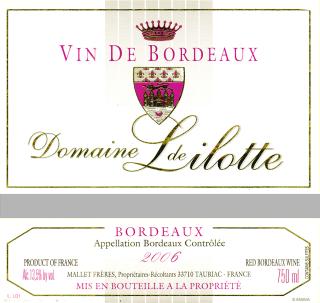 Domaine De Lilotte
