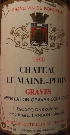 Château Le Maine Perrin