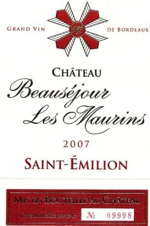 Château  Beauséjour Les Maurins