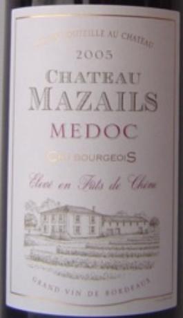 Château  Mazails