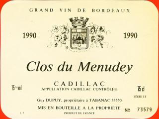 Clos Du Menudey