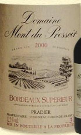 Domaine  Mont Du Pressoir