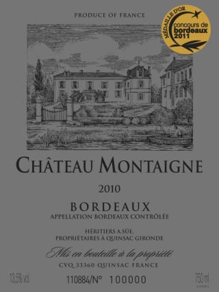 Château  Montaigne