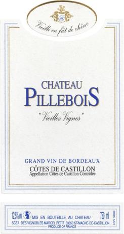 Château  Pillebois Vieilles Vignes