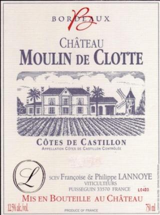 Château Moulin De Clotte