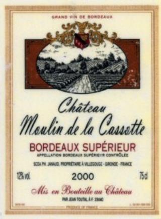 Château  Moulin De La Cassotte
