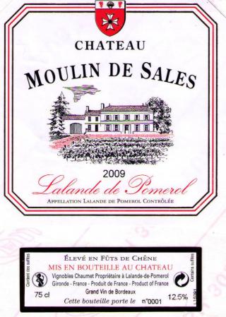 Château  Moulin De Sales