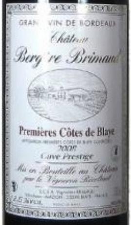 Château Bergère Brimaud