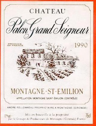 Château  Palon Grand Seigneur