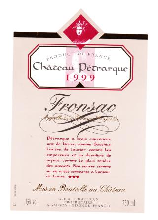 Château  Pétrarque