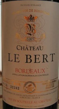 Château Le Bert