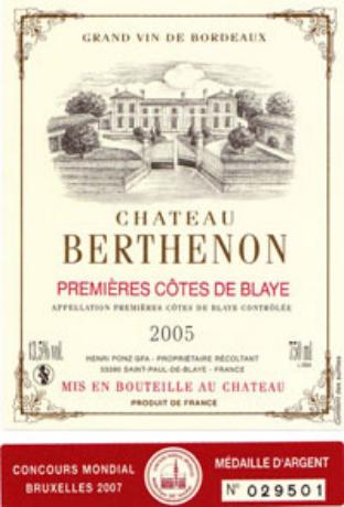 Château  Berthenon