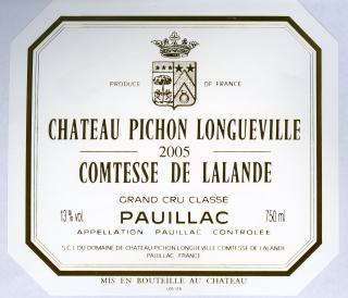 Château  Pichon Longueville Comtesse De Lalande