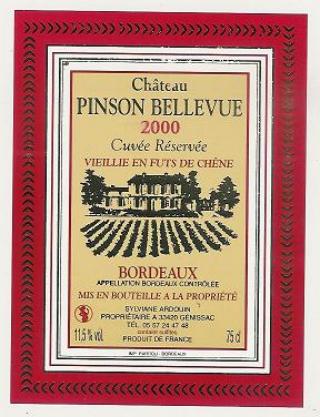 Château  Pinson Bellevue