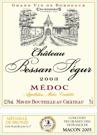 Château  Bessan Ségur