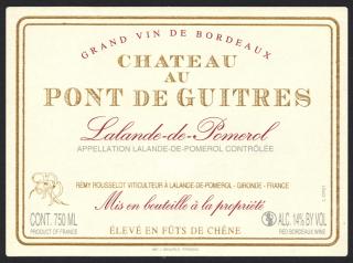 Château Au Pont De Guitres